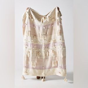 Anthropologie All Roads Yucca throw blanket